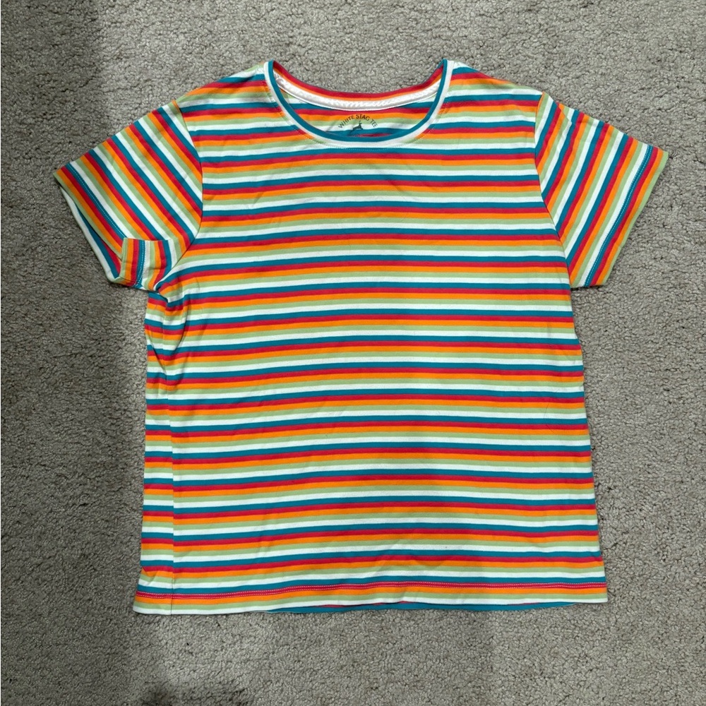 White Stag Multicolor Striped Tee